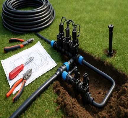 Muskegon irrigation installation Shelby MI